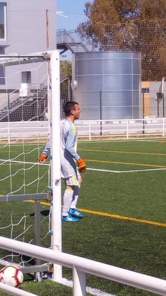 Antonio Jesús Domínguez con la selección española 